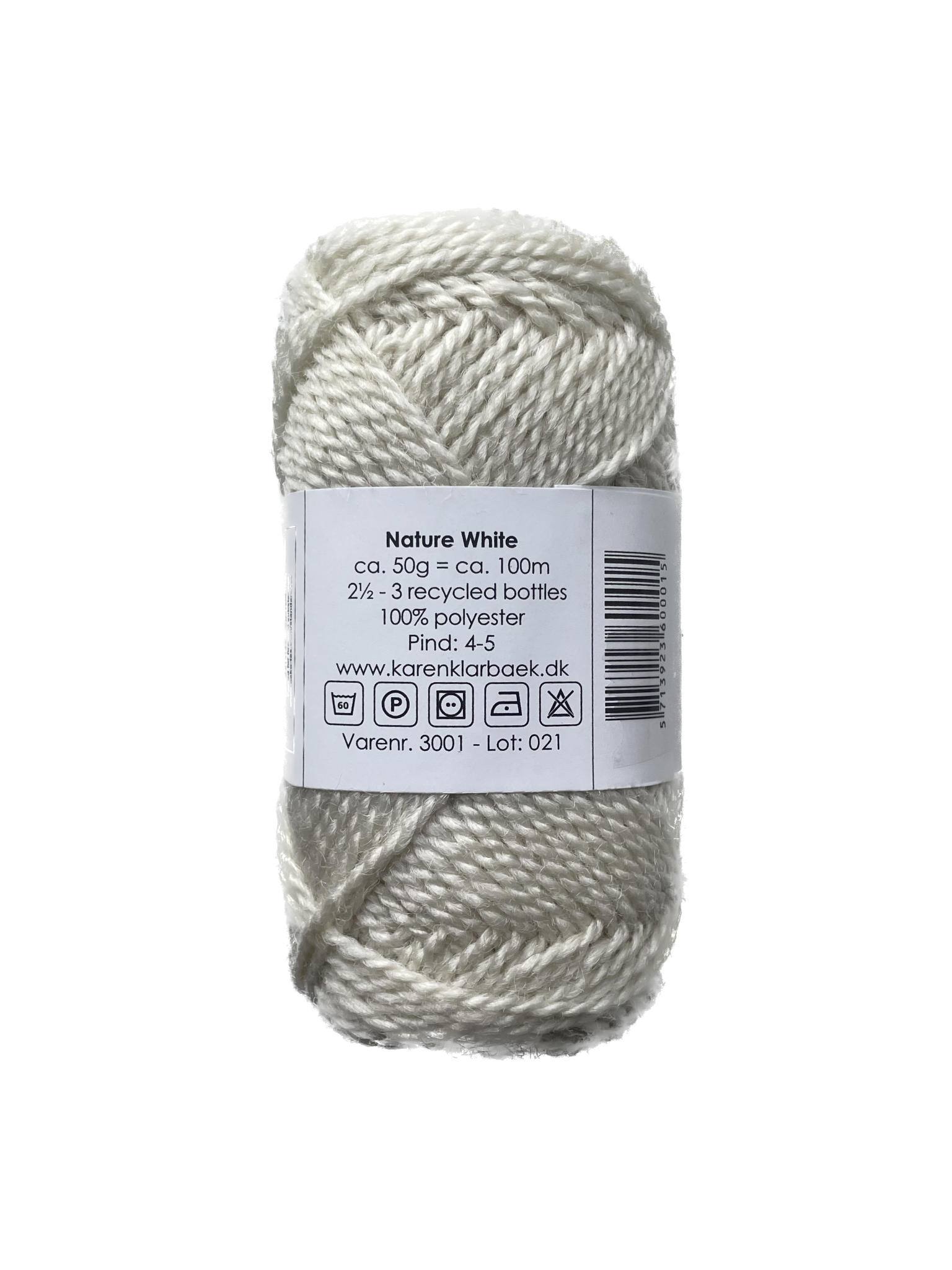 KK Recycled Bottle Yarn - Nature White