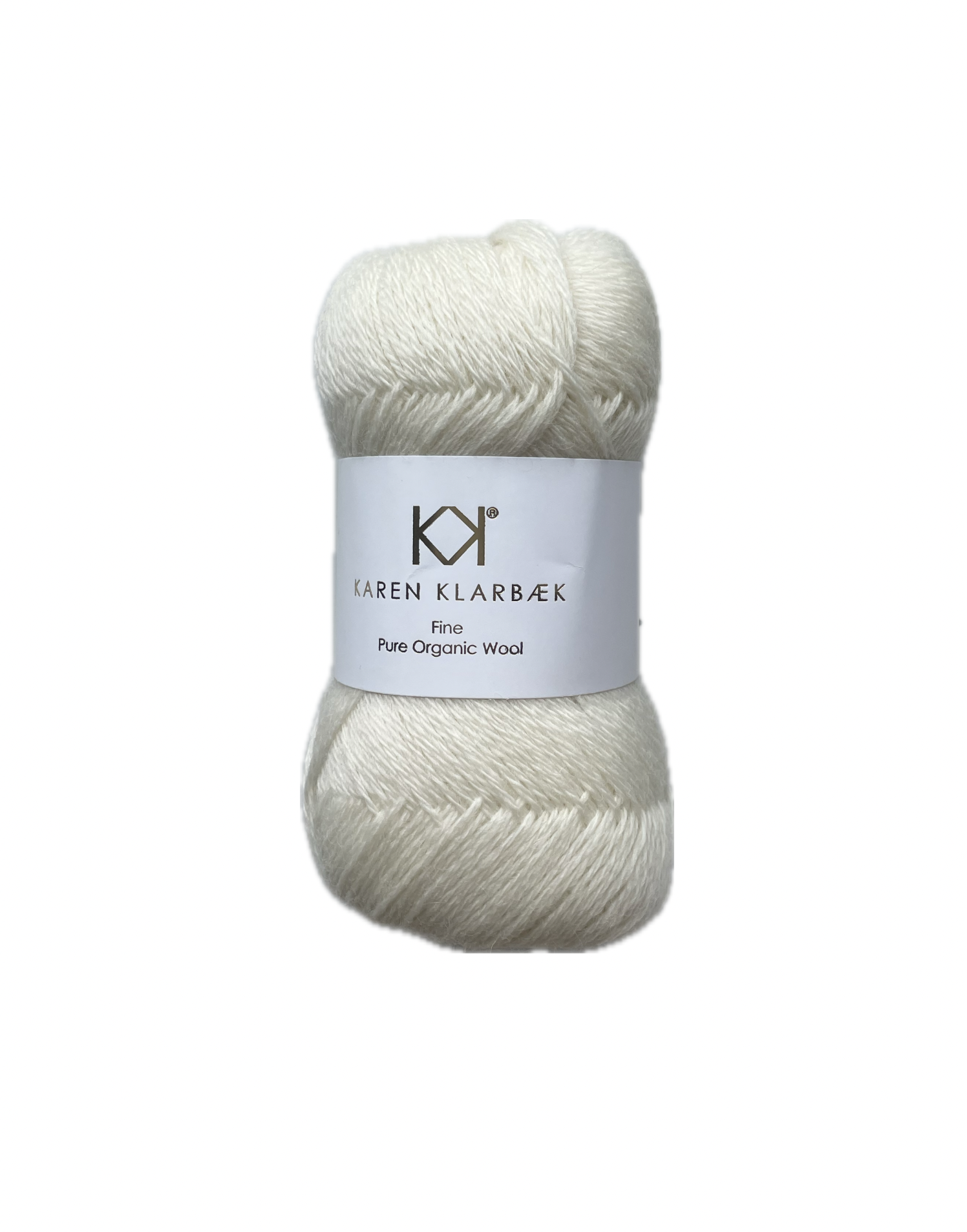 Nature White - KK Fin øko uld