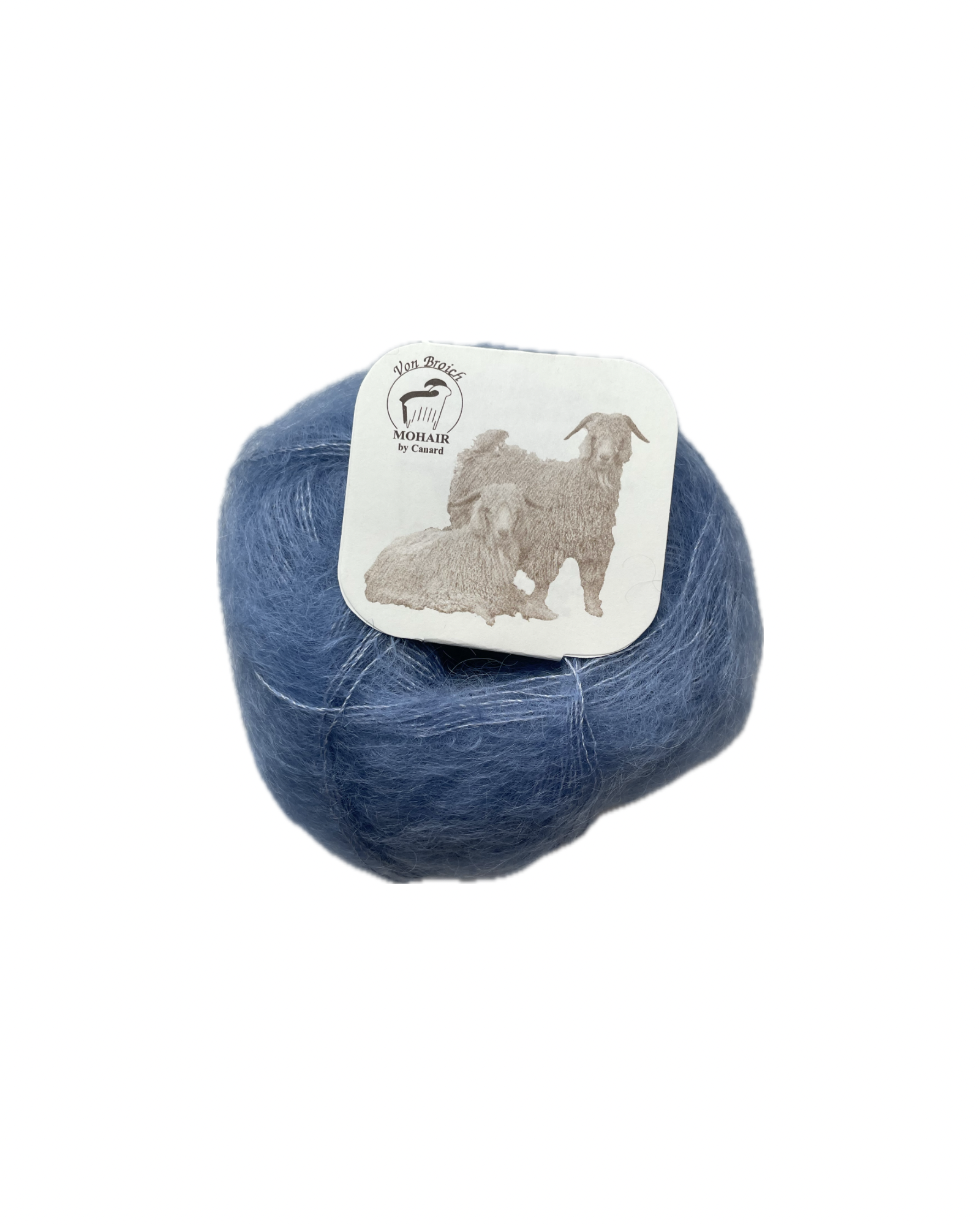Isblå - Brushed Lace
