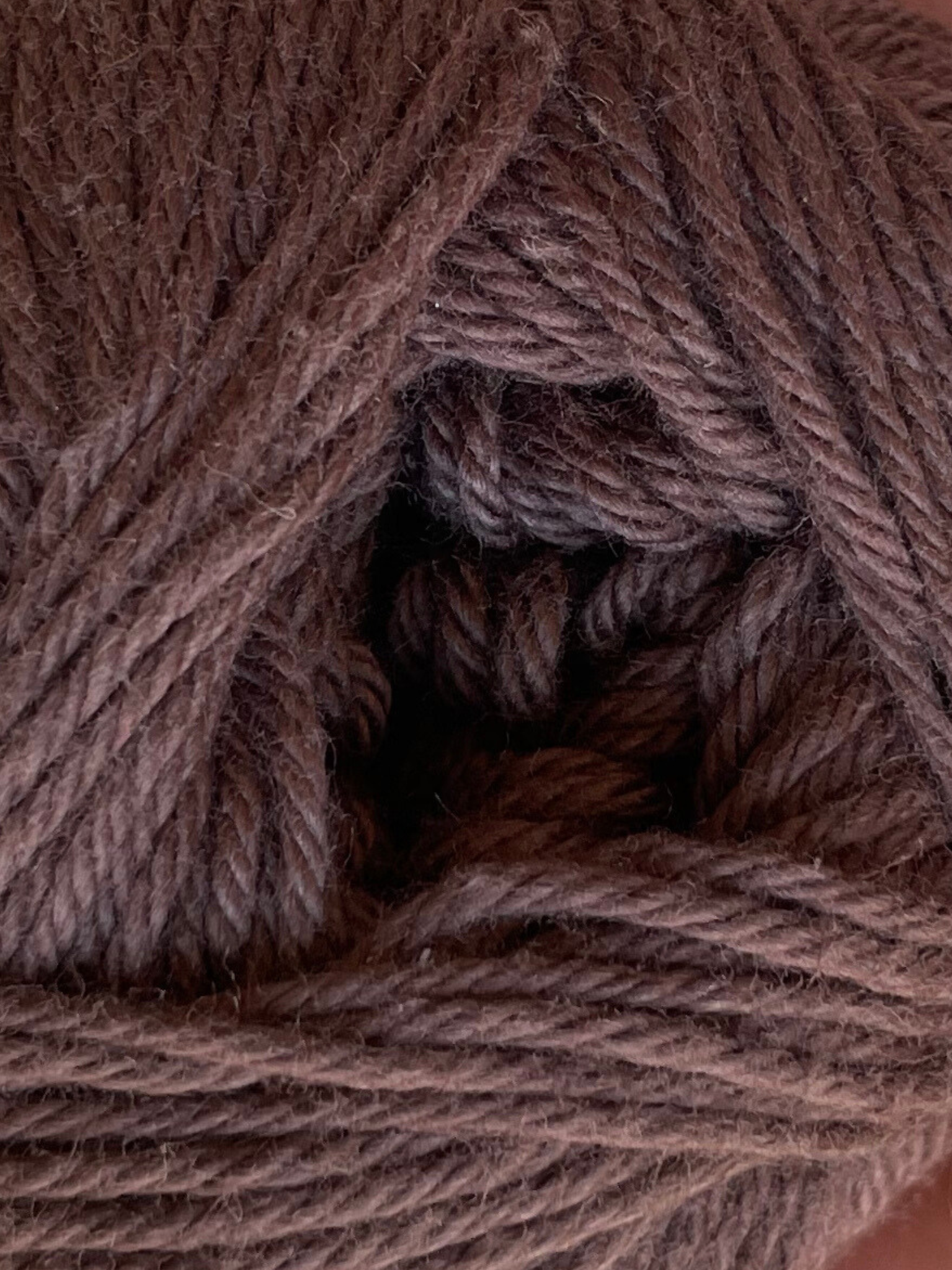 Chocolate Brown - KK 8/4 bomuldsgarn