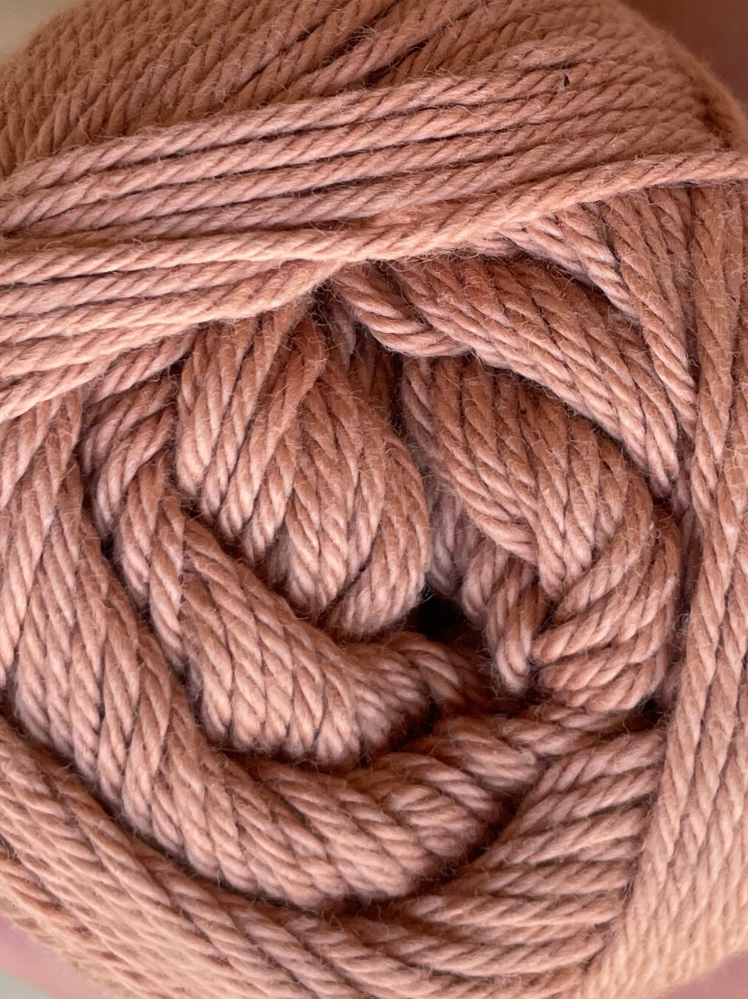 Light Nutbrown - KK 8/4 Bomuldsgarn