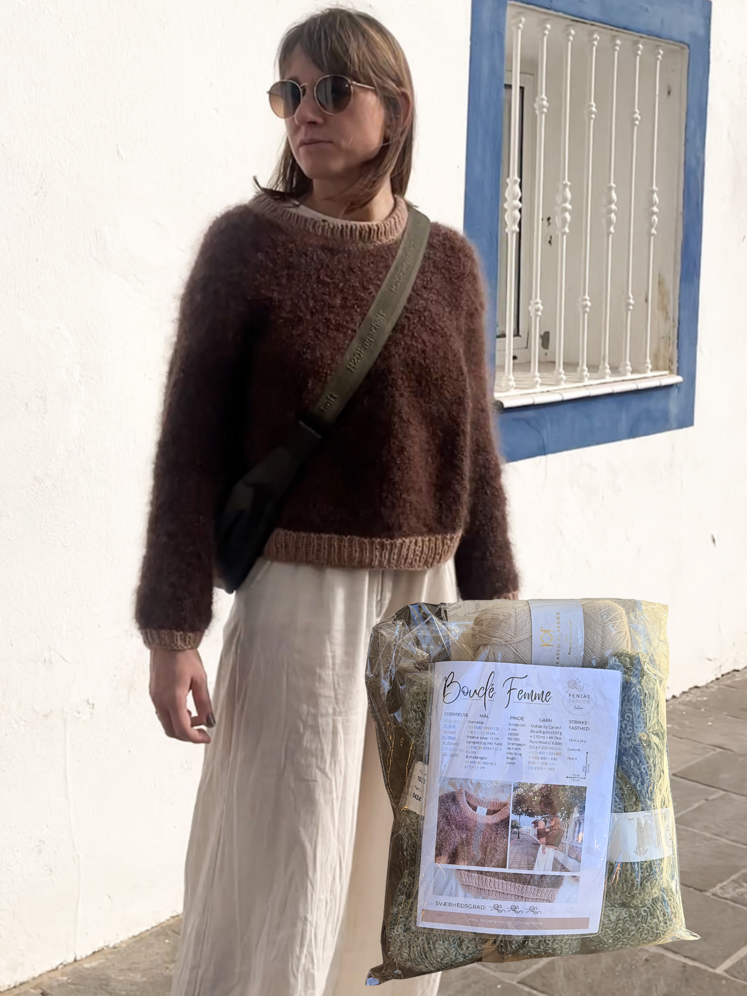 Bouclé Femme Strikkekit