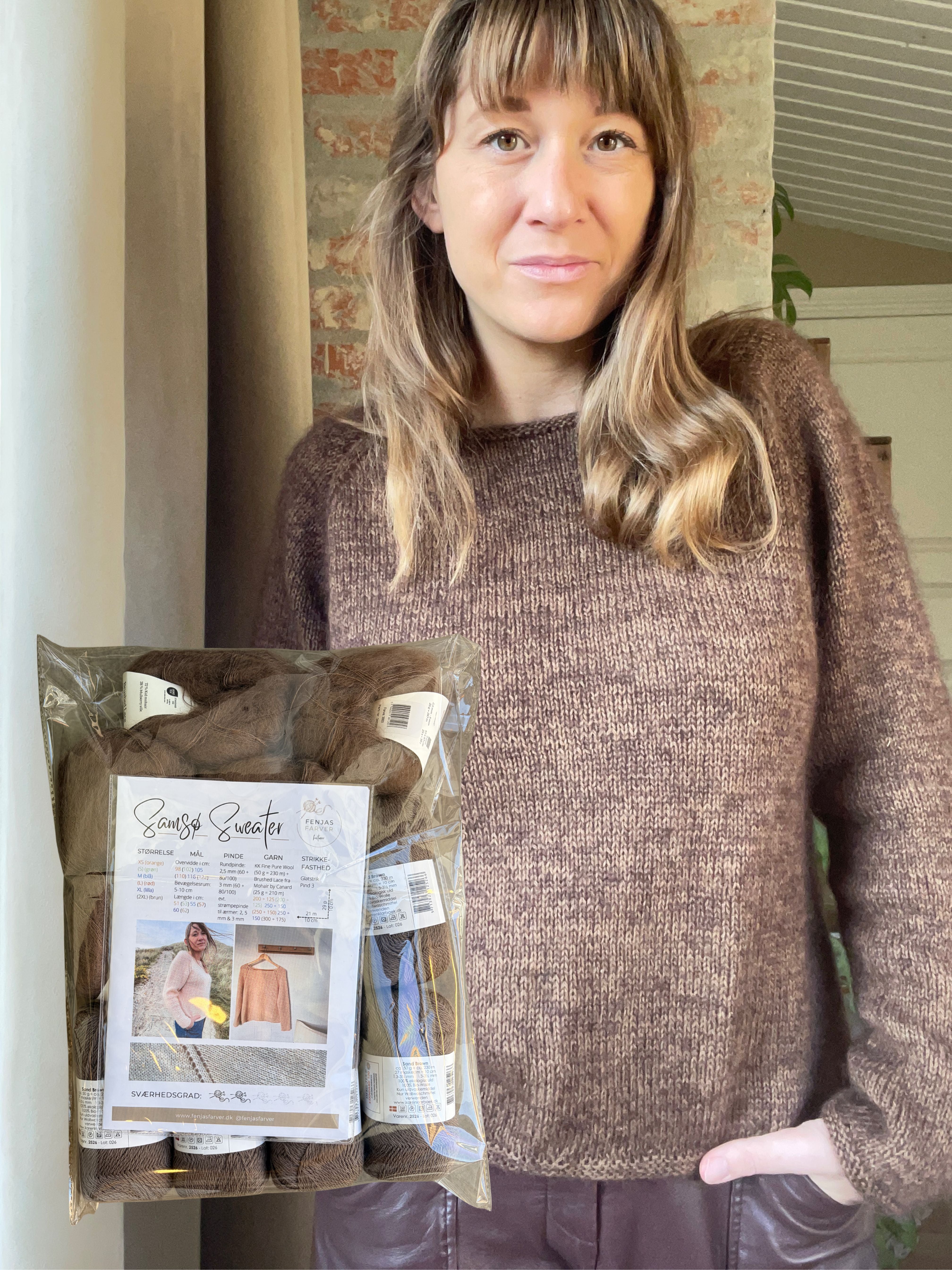 Samsø Sweater Strikkekit