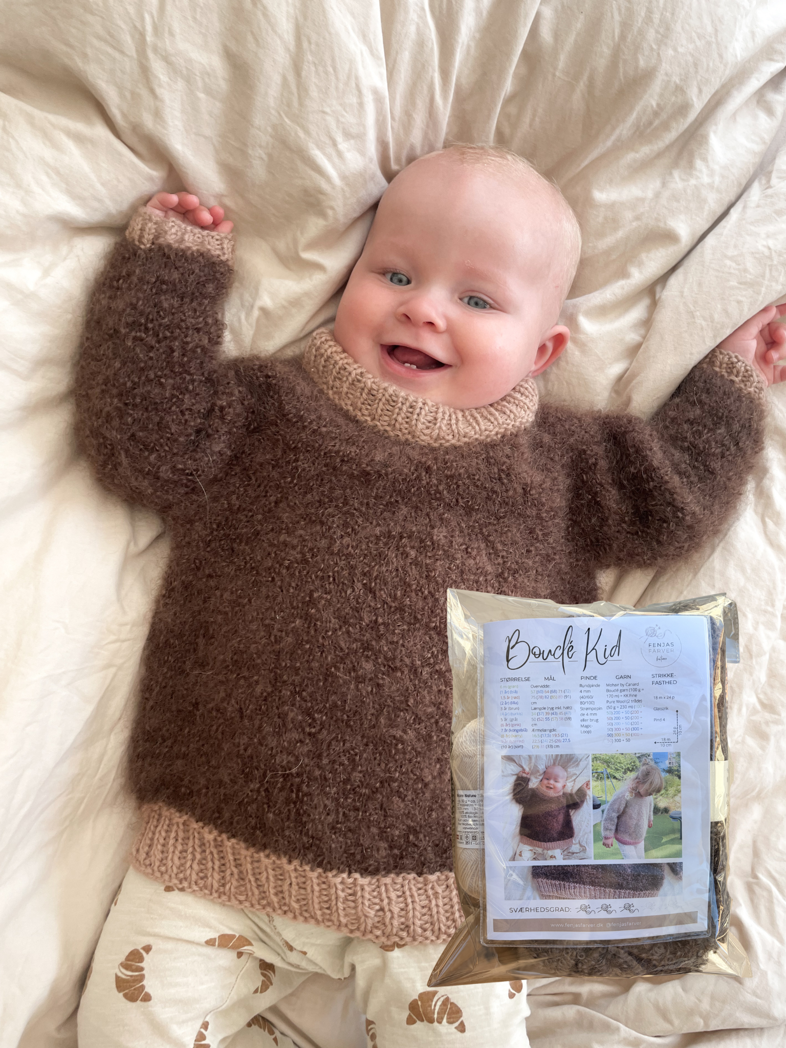 Bouclé Kid Strikkekit