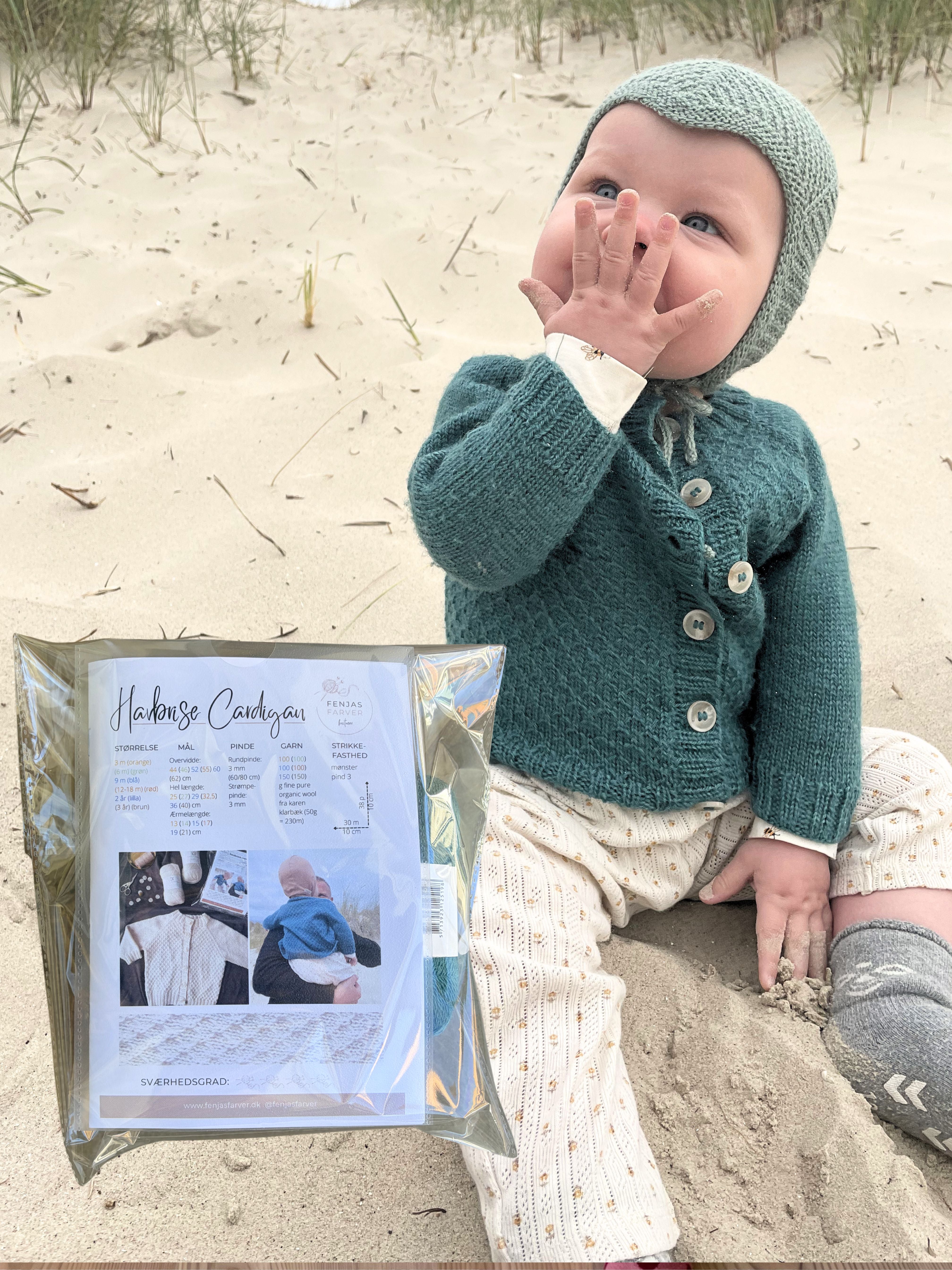 Havbrise Cardigan Strikkekit