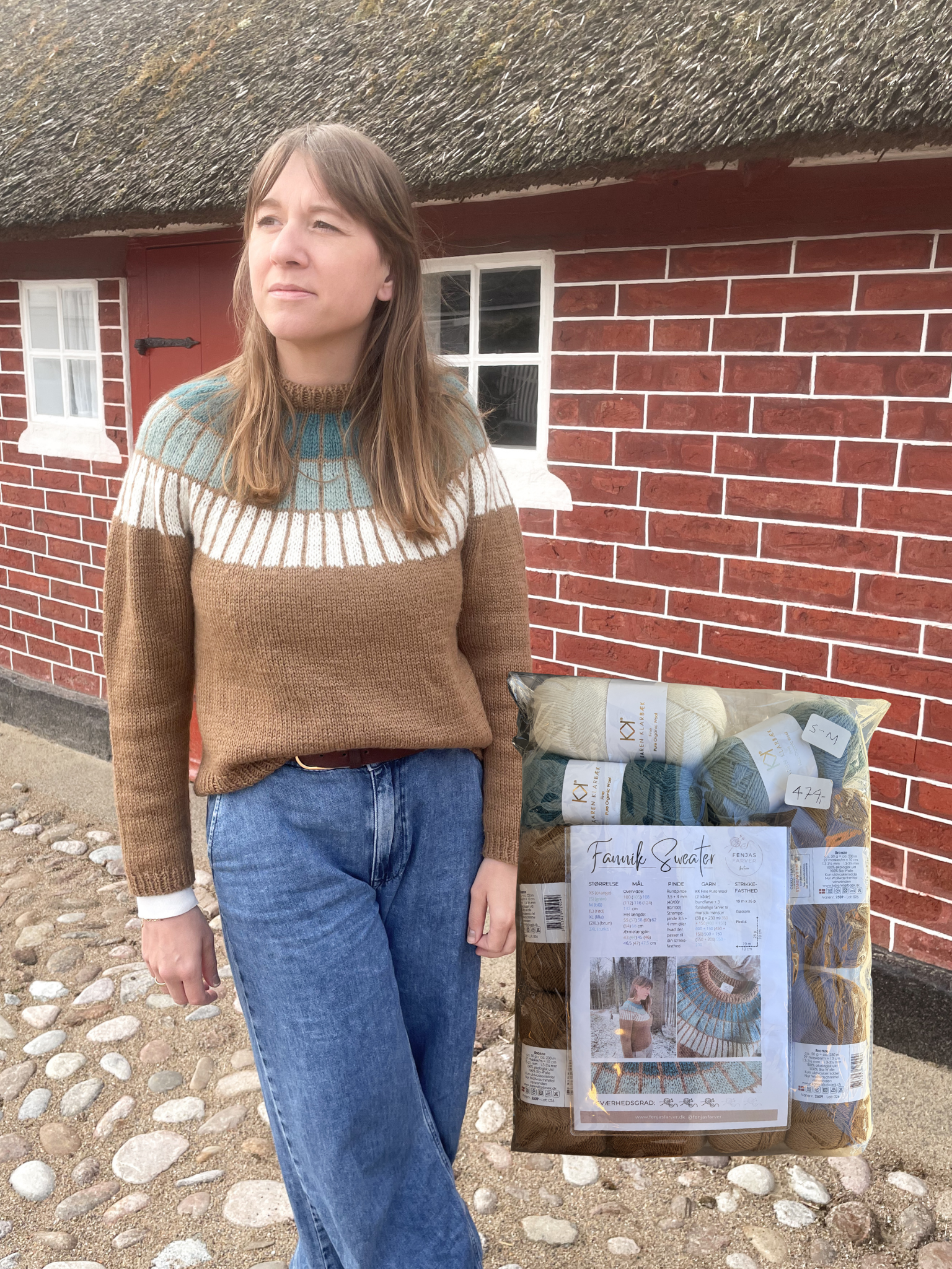 Fannik Sweater Strikkekit