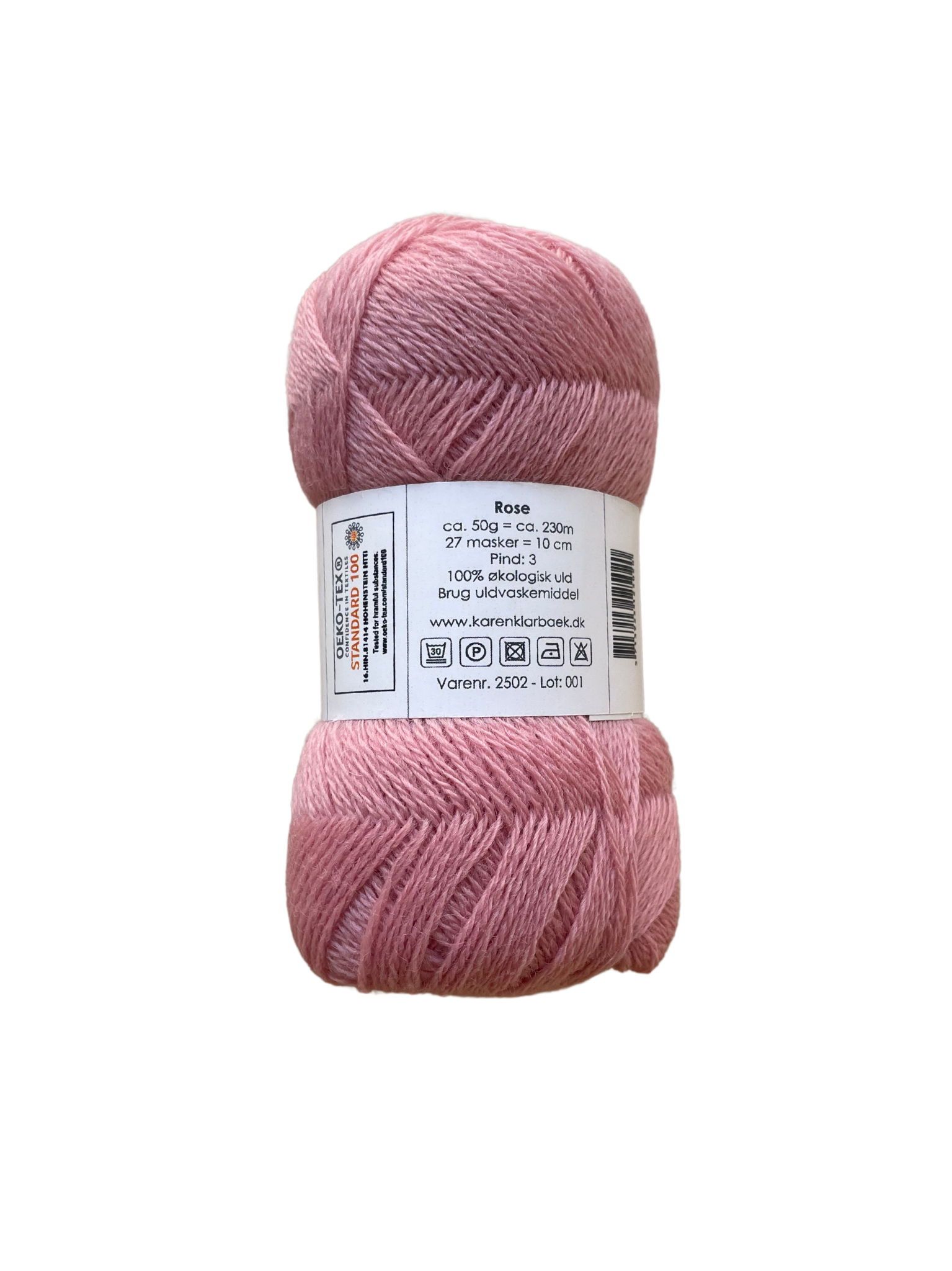 Rose - KK Fin øko uld