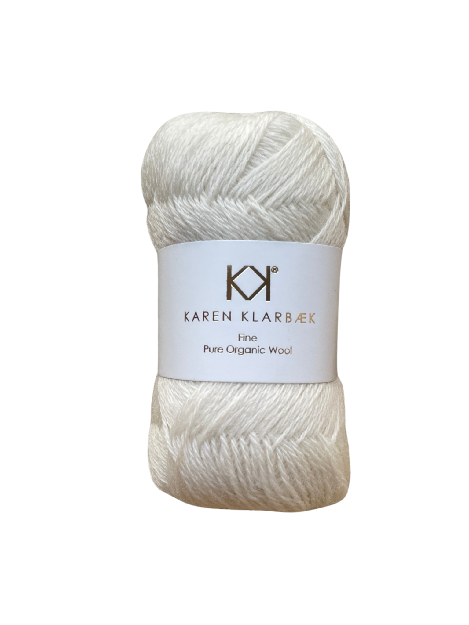 Nature White - KK Fin øko uld