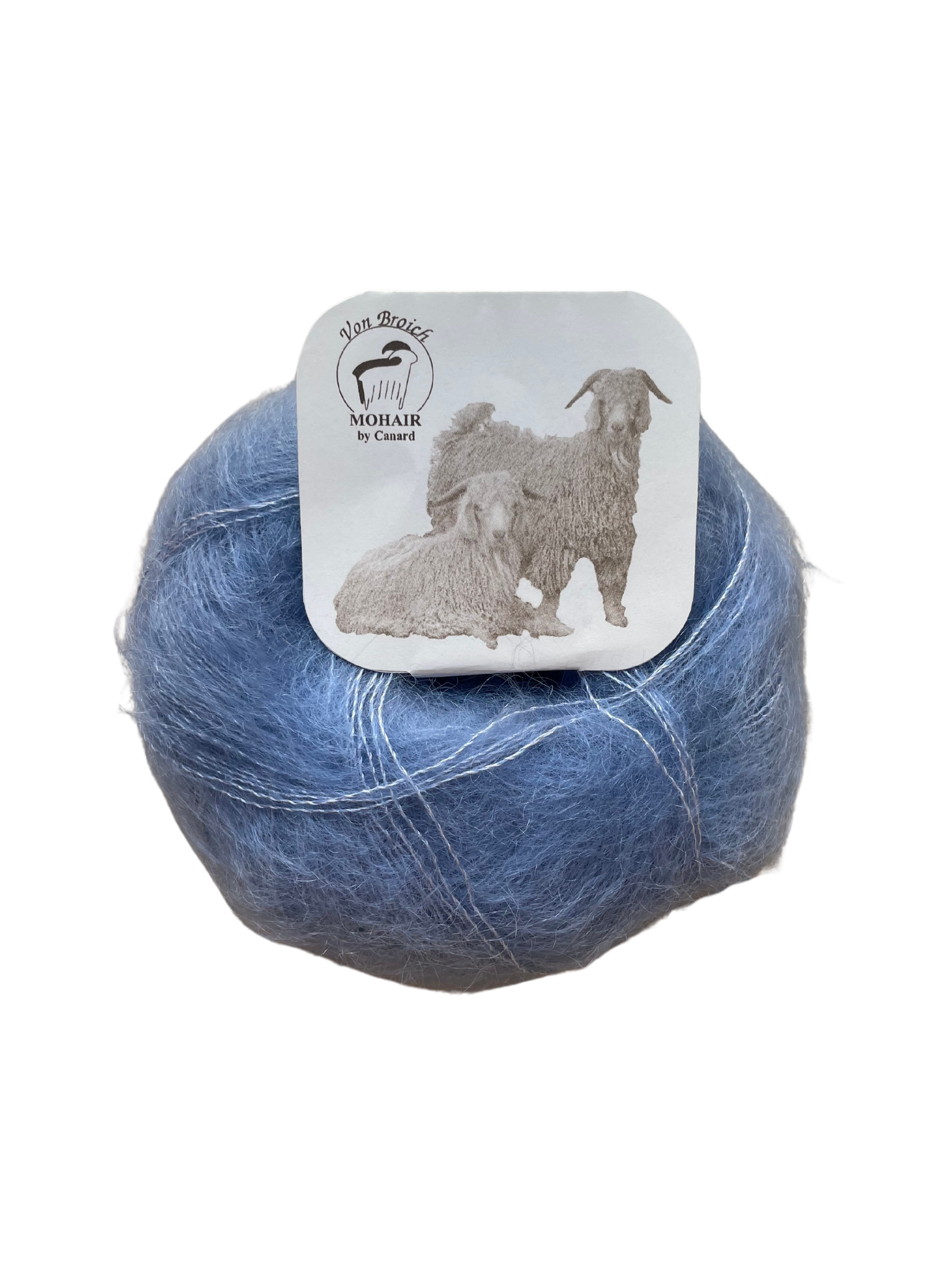 Isblå - Brushed Lace