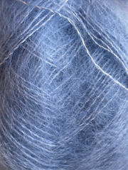 Isblå - Brushed Lace