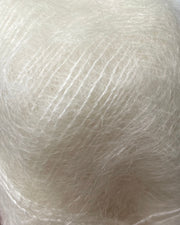 Hvid - Brushed Lace