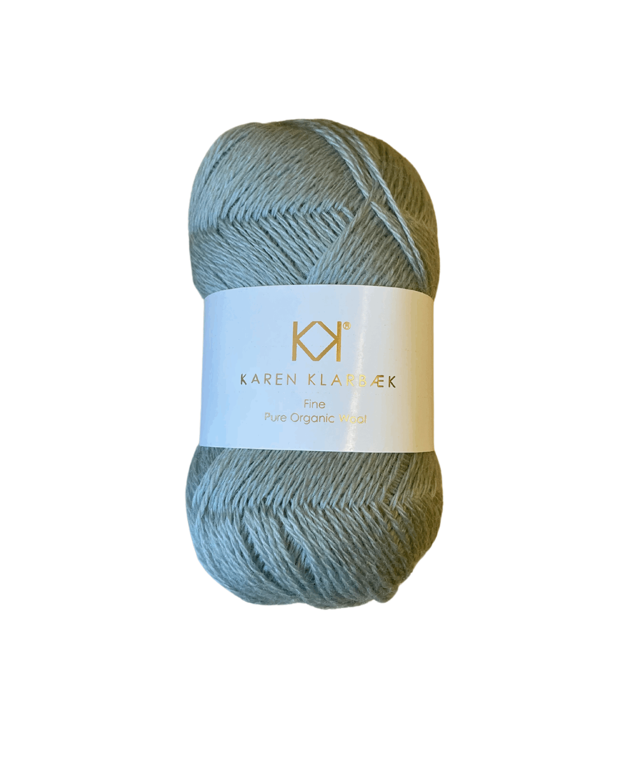 Faded Sage Green - KK Fin øko uld