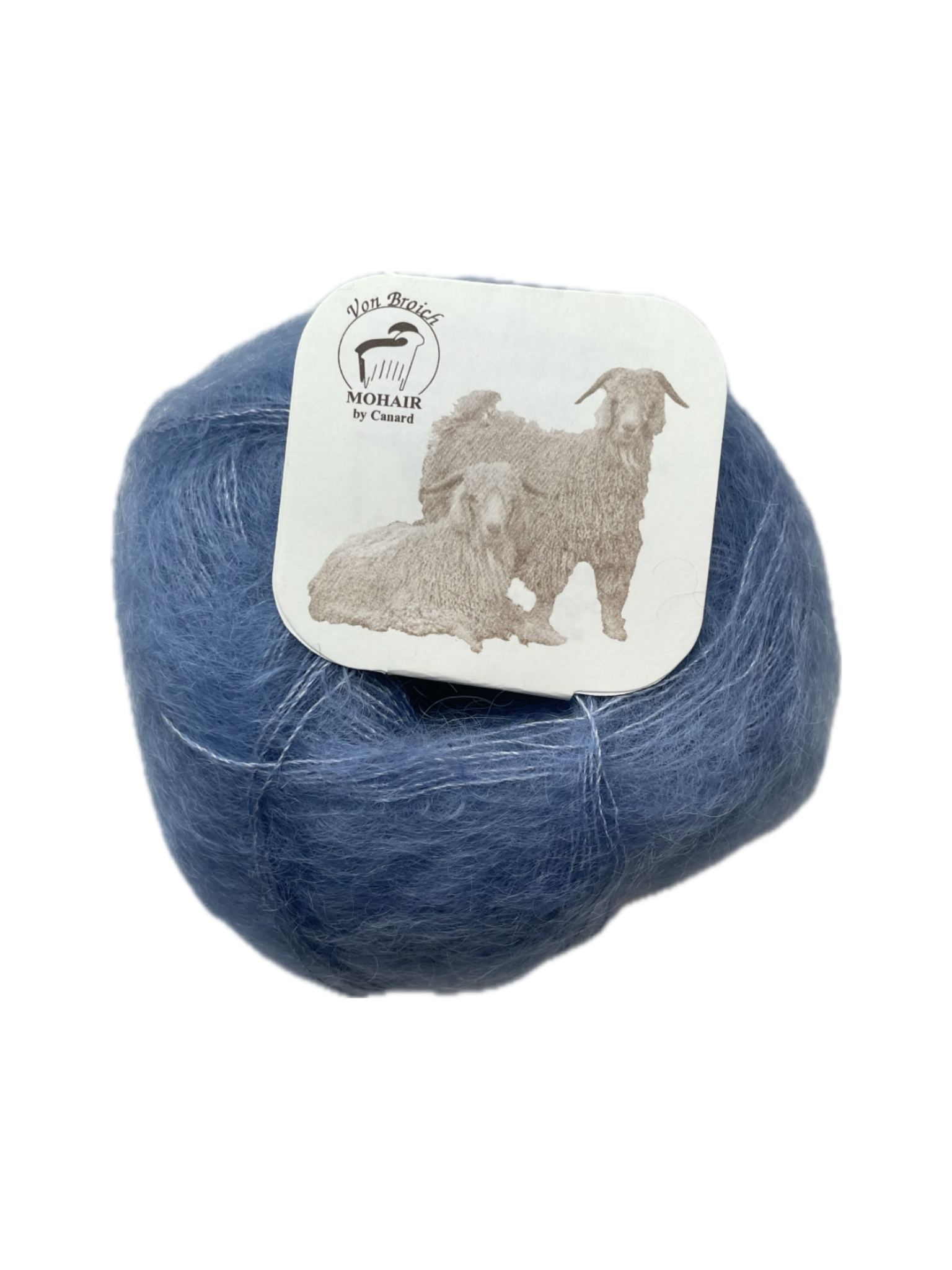 Isblå - Brushed Lace