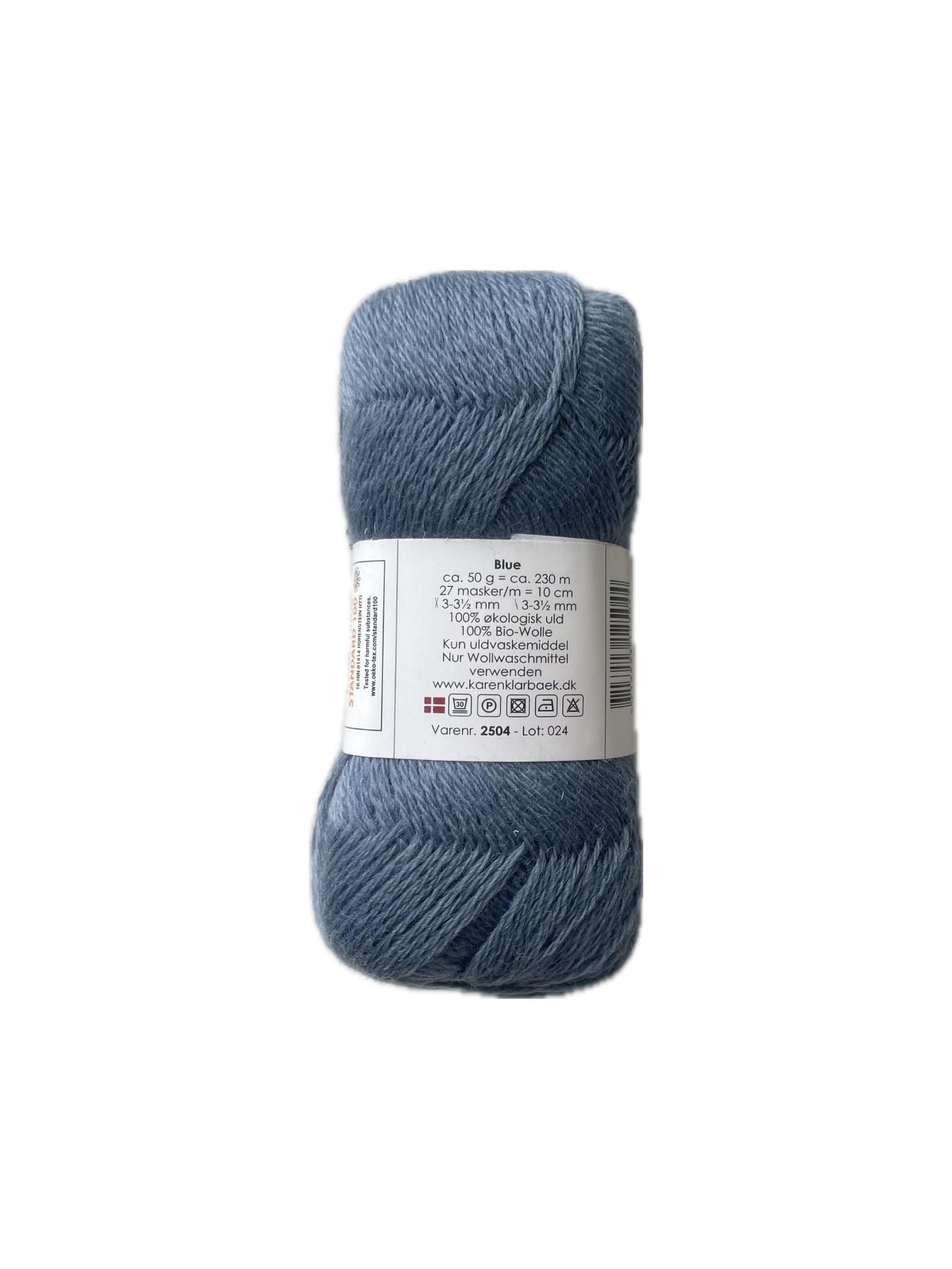 Blue - KK Fin øko uld