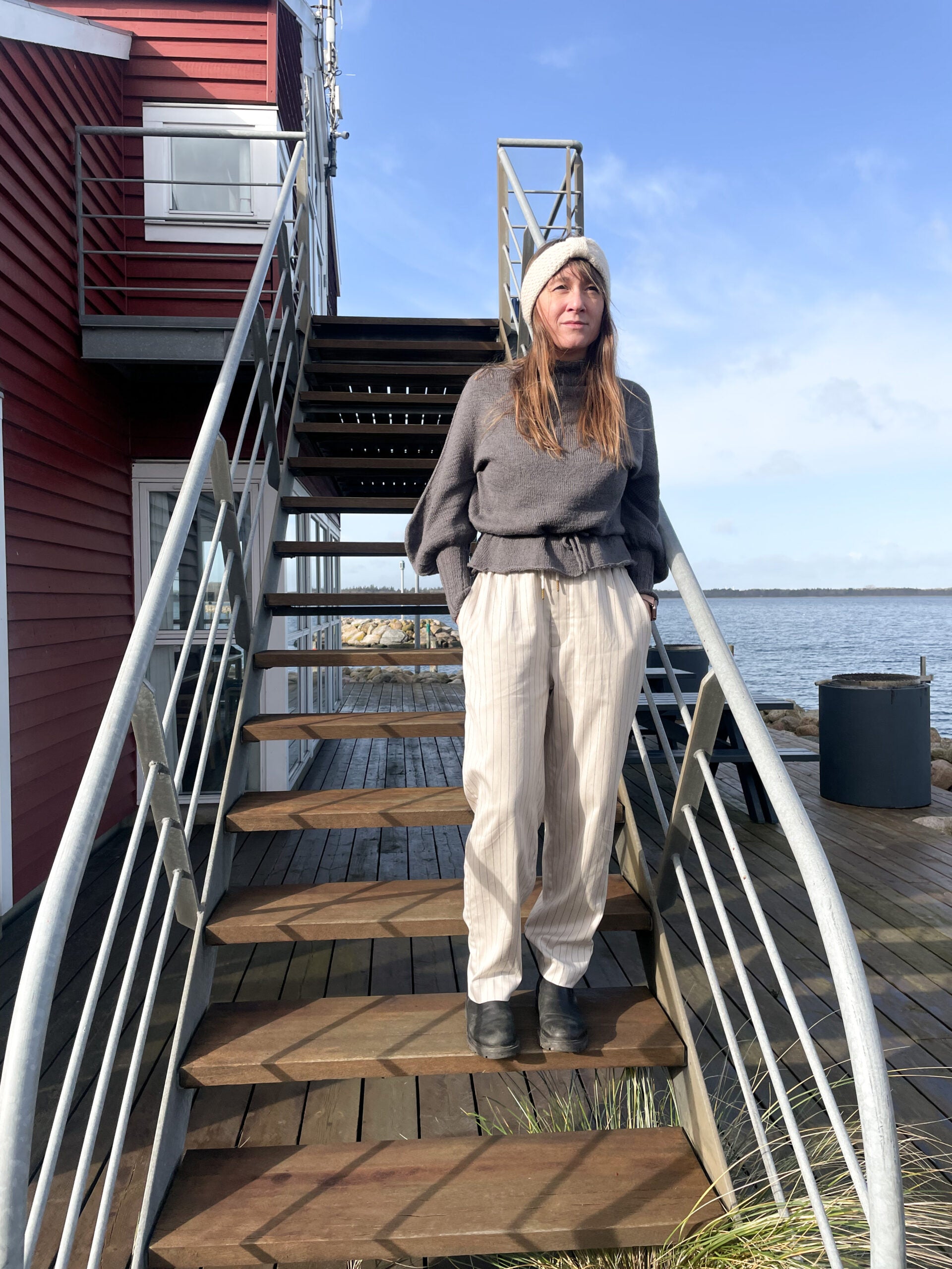 Bølgen Bluse Strikkekit