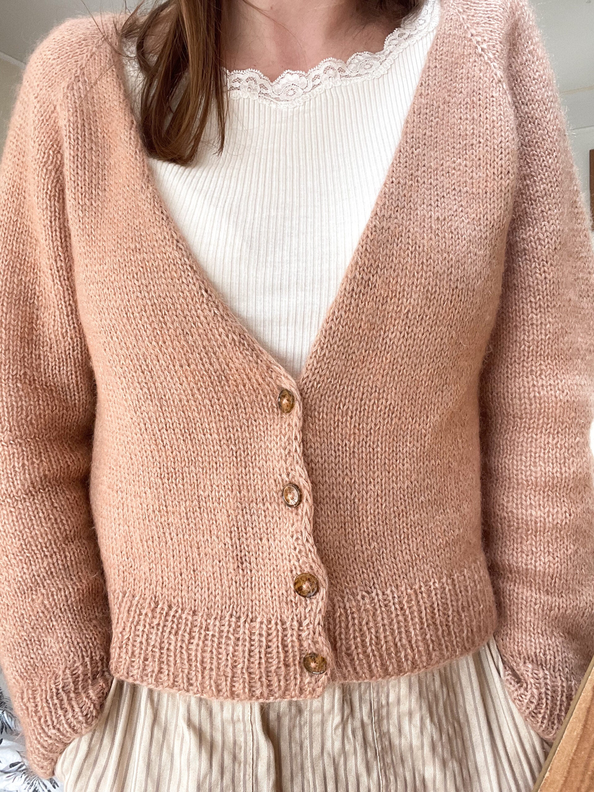 Solfald Cardigan Strikkekit