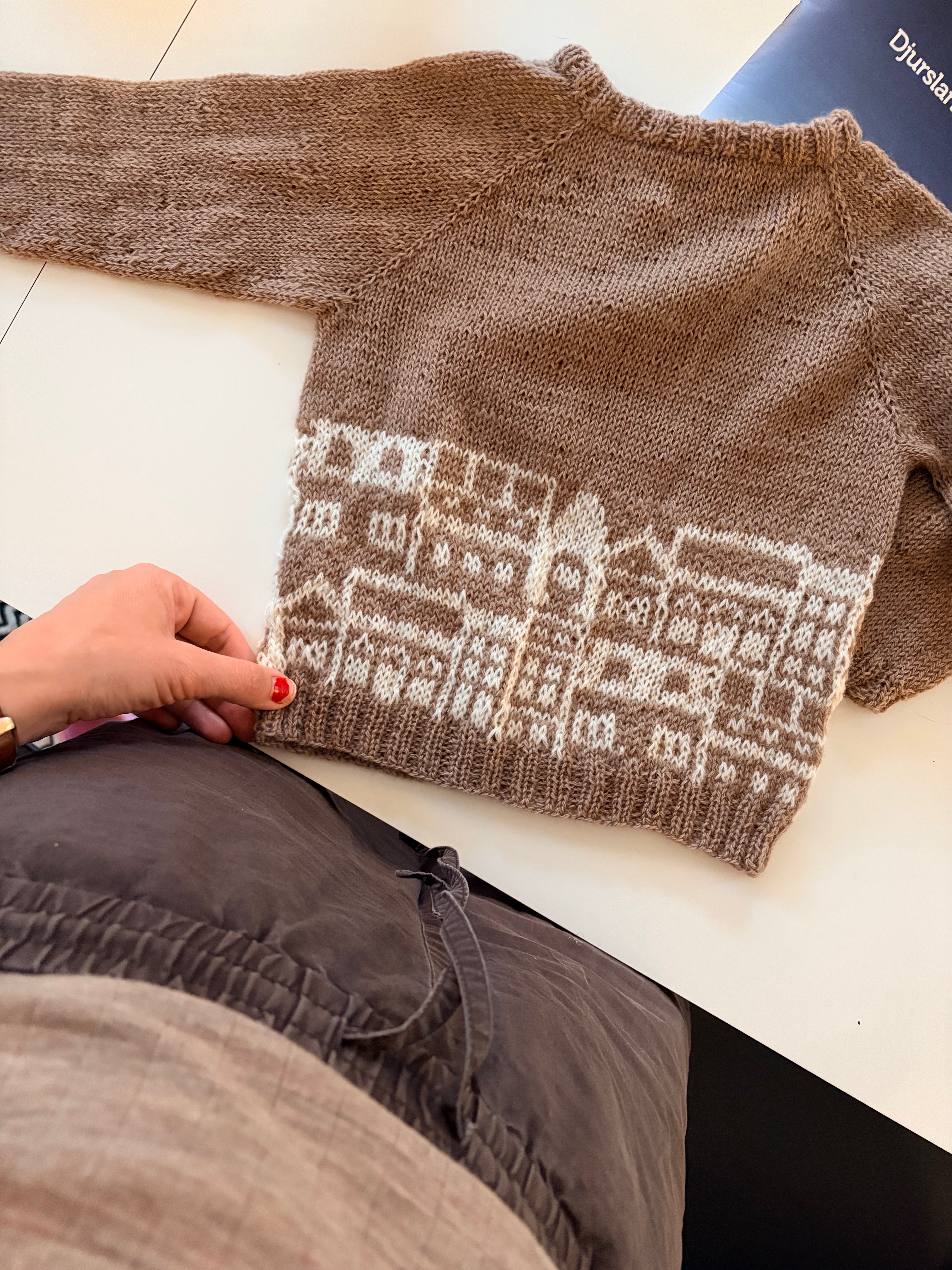 Danmark Rundt Sweater Strikkekit