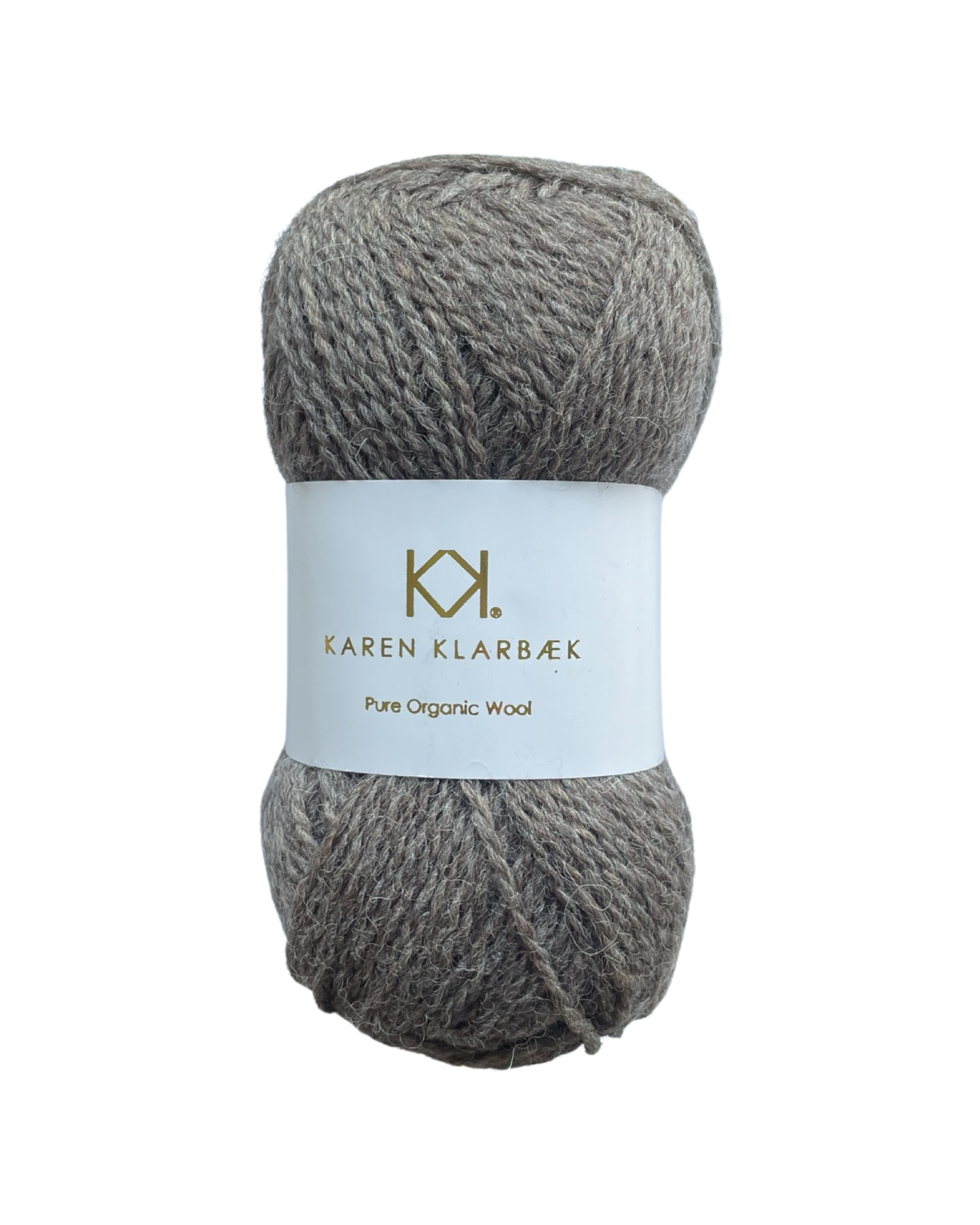 KK Pure Organic Wool - Sand Brown Melange