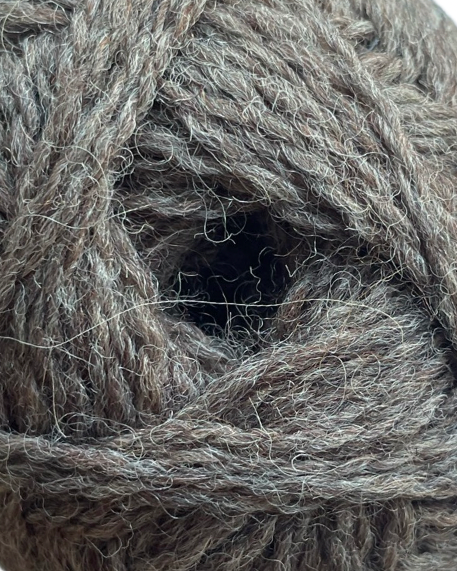 KK Pure Organic Wool - Sand Brown Melange