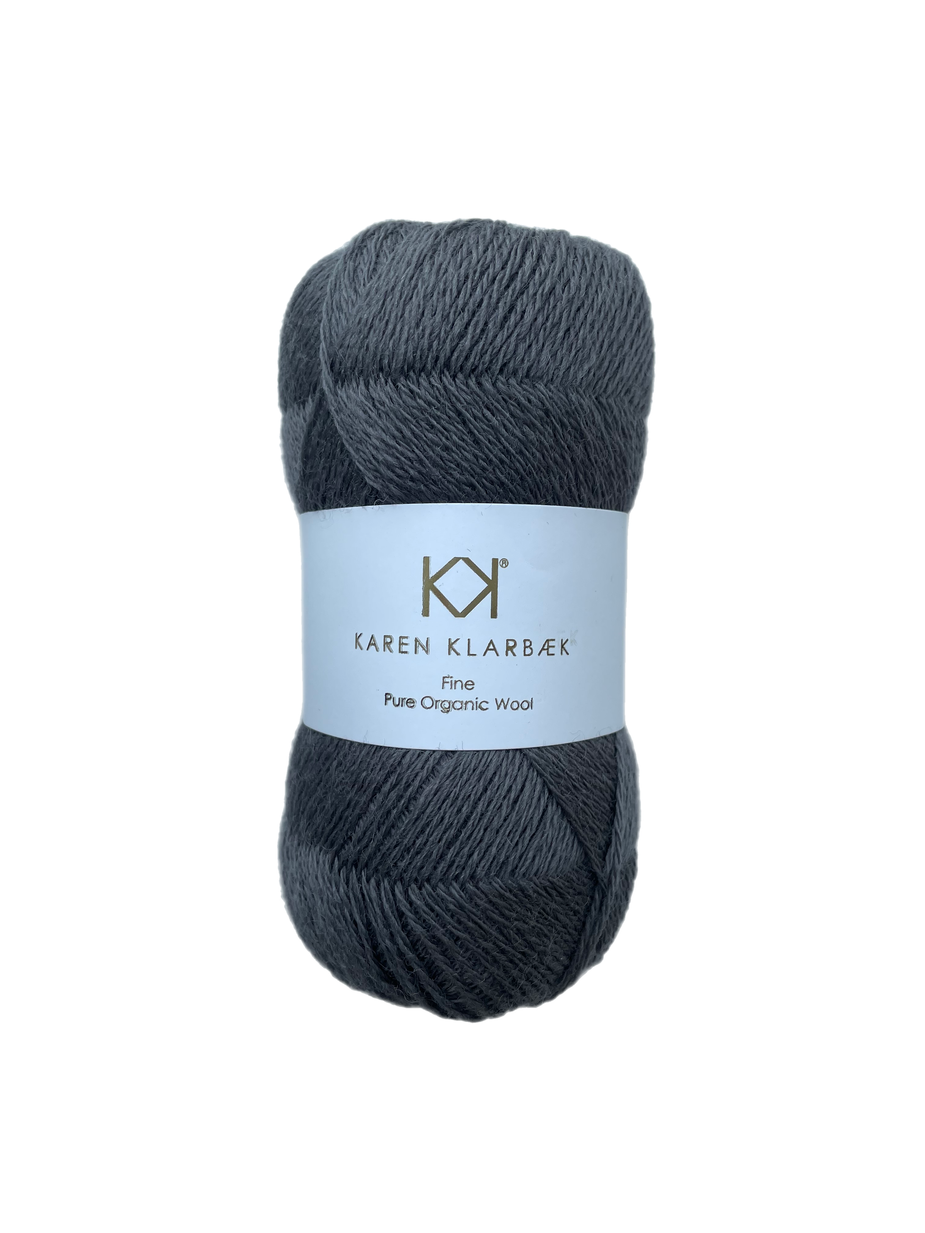 Charcoal - KK Fin øko uld