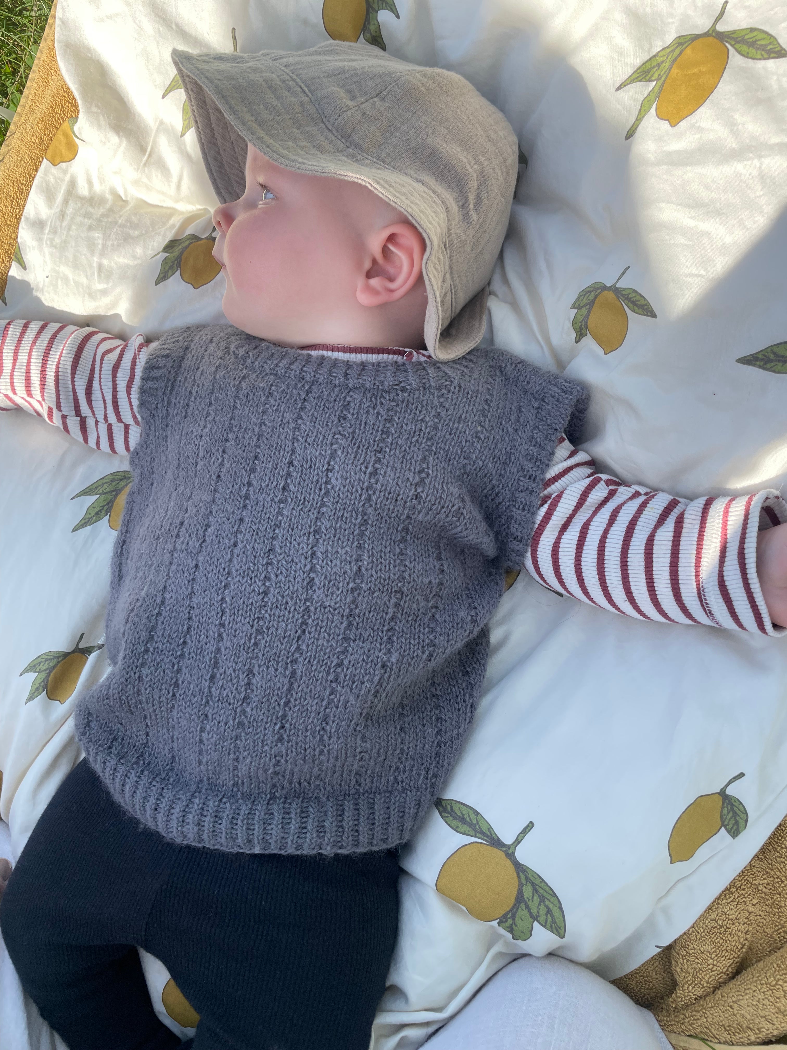 Vadehavsø Vest Strikkekit