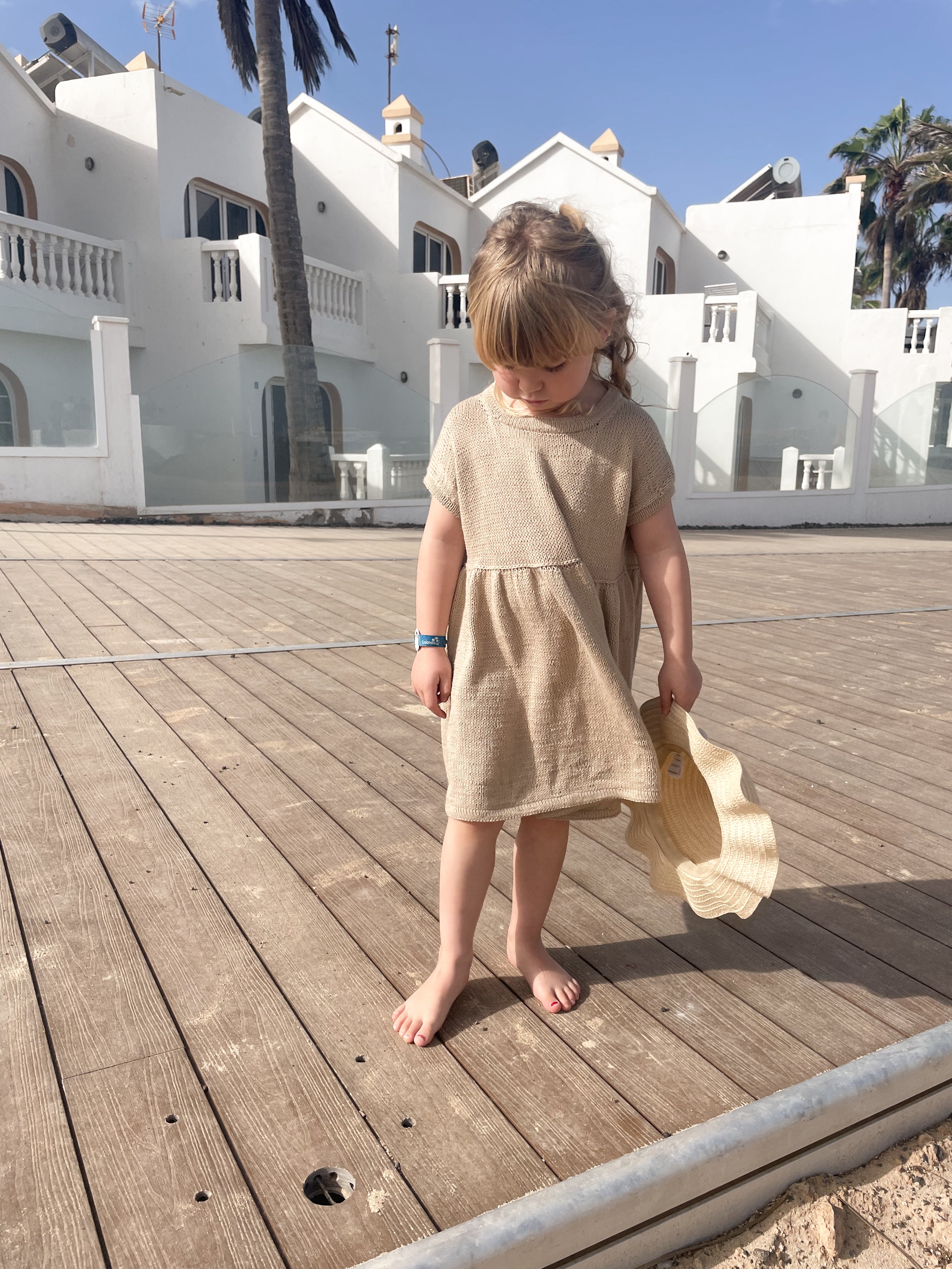 Strandkjole Strikkekit