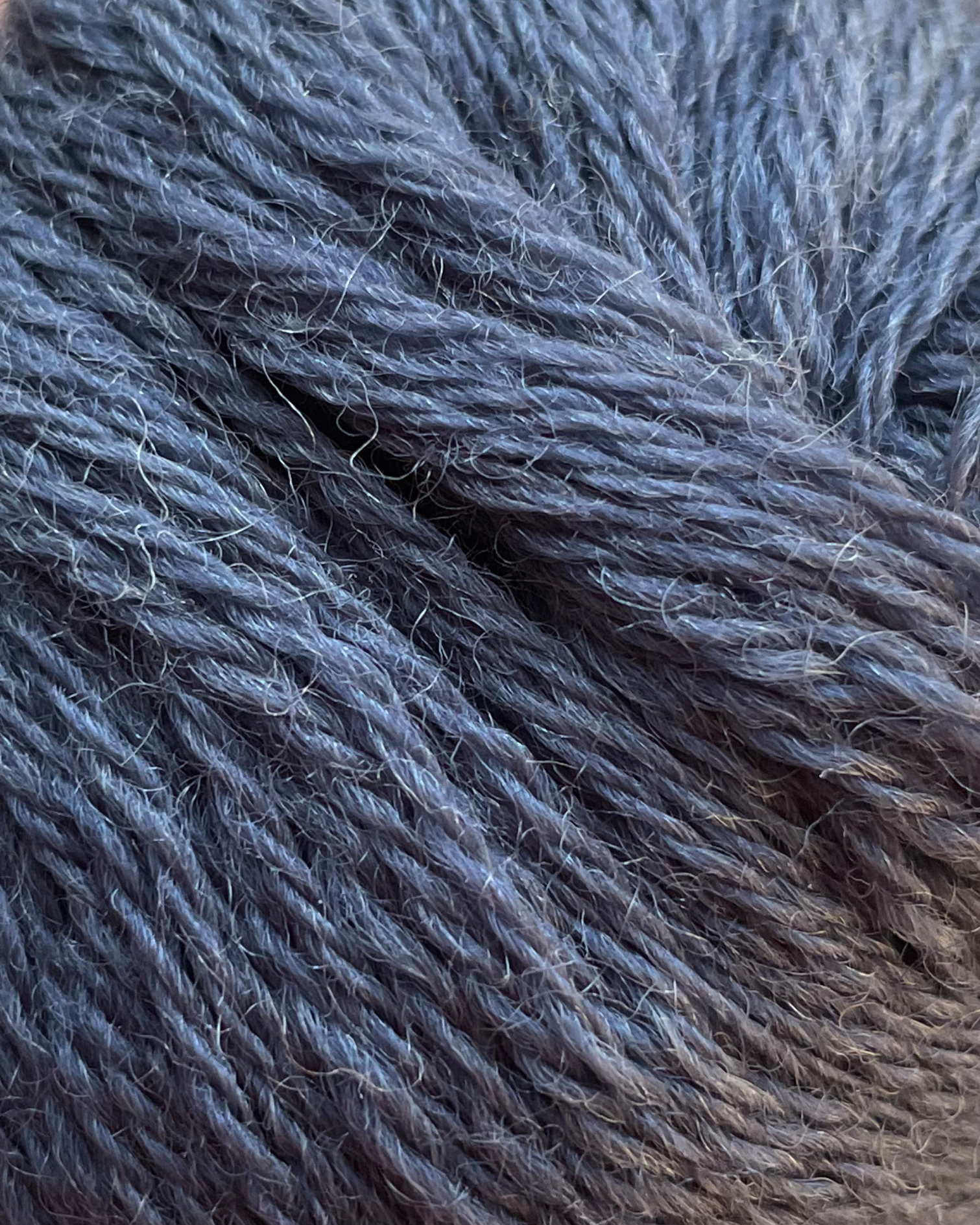 Jeans Blue - KK Fin øko uld