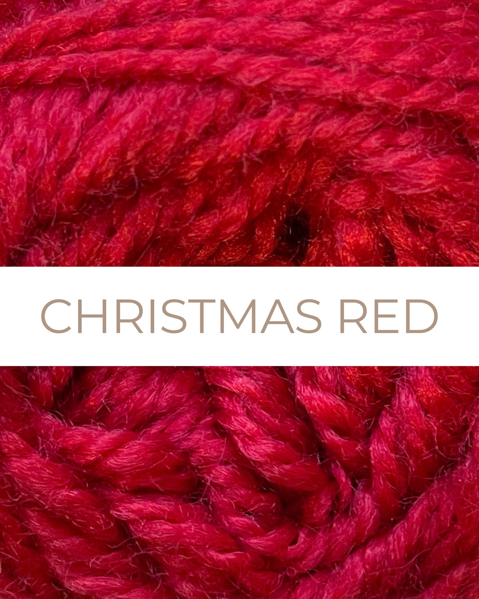 KK Recycled Bottle Yarn - Christmas Red