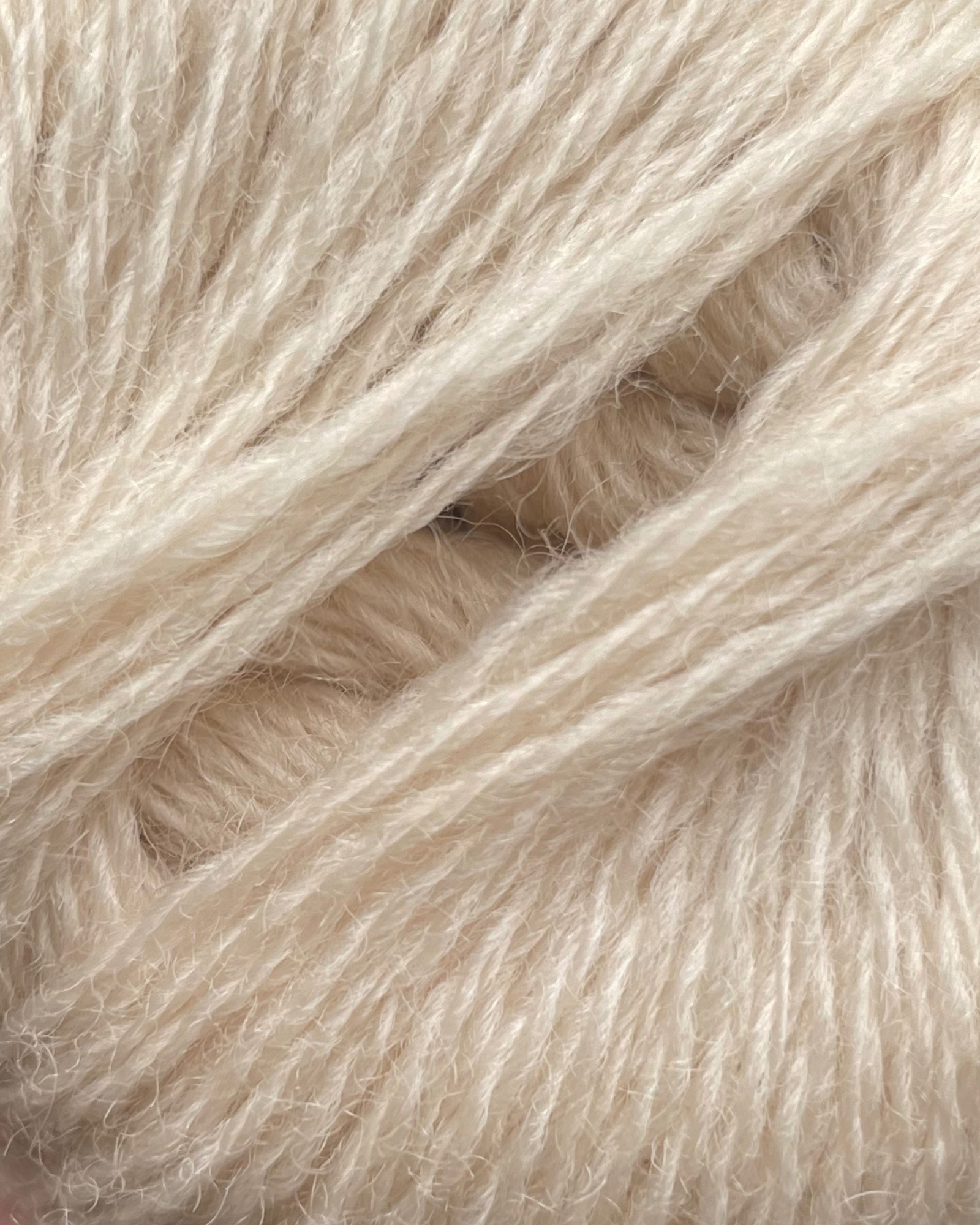 Warm Nature White - KK Fin øko uld
