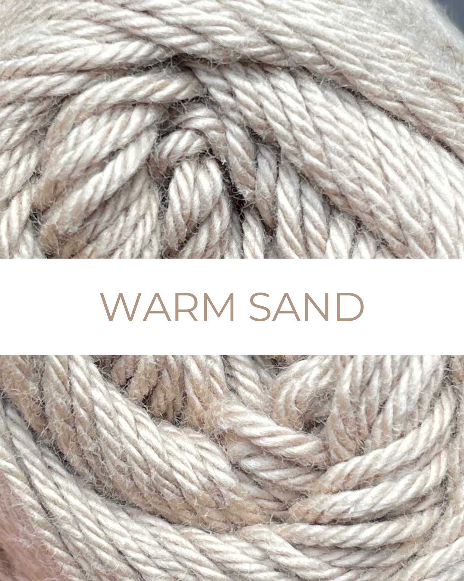 Warm Sand - KK 8/4 bomuldsgarn